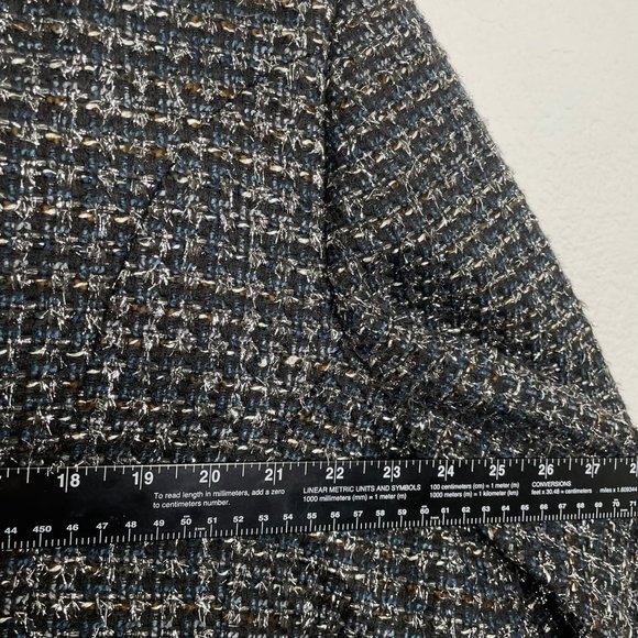 Lane Bryant Black and White Tweed Blazer - Picture 4 of 13